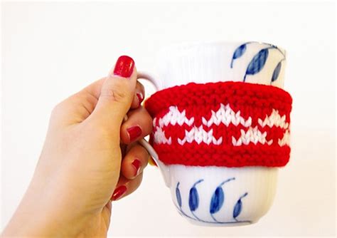 Ravelry Shueis Fair Isle Mug Warmer Pattern By Teresa Yoon