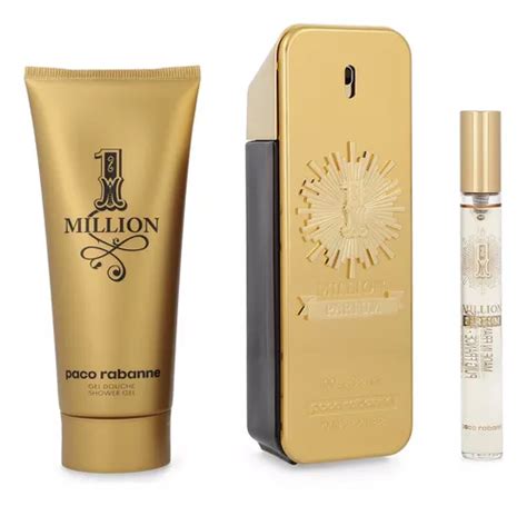 Paco Rabanne Set One Million Parfum 3Pzs 100Ml Edp Spray Shower Gel