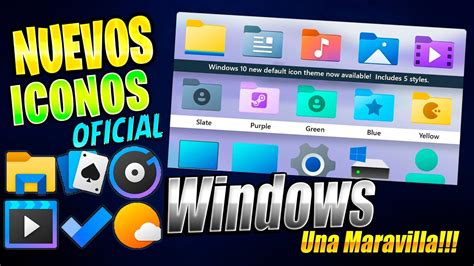 Instala Los Nuevos Iconos Windows Youtube