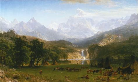 Among The Sierra Nevada Mountains California 1868 By Albert