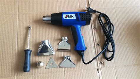 W Hot Air Welding Gun With Fast Welding Nozzle Digital Display For Plastic Repairing Buy