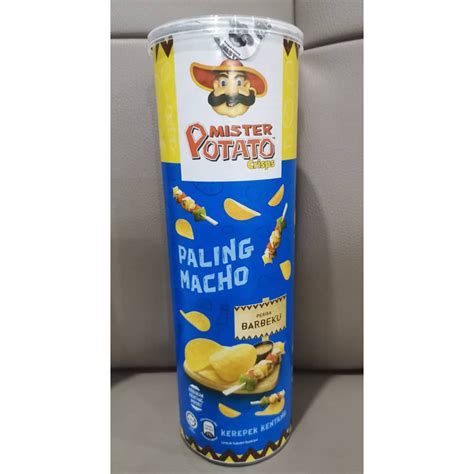 Mister Potato Crisps Barbecue Flavour G Shopee Malaysia