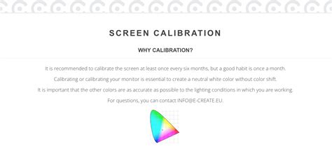 Screen Calibration