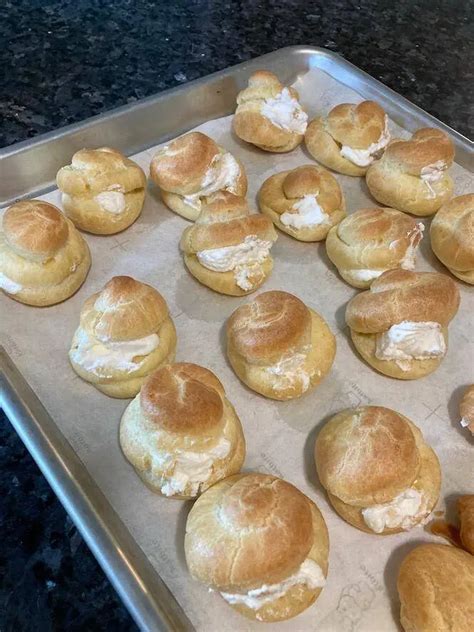 Easy Cream Puffs Recipe Out Of The Box Baking