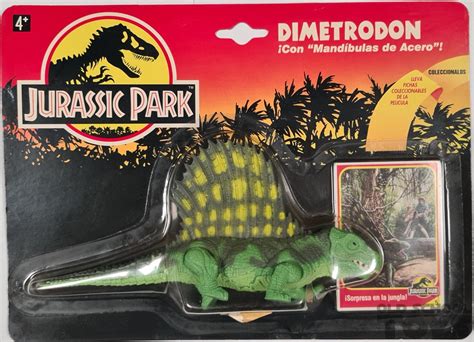 Dimetrodon Jurassic Park Op Kaart Kenner Old School Toys