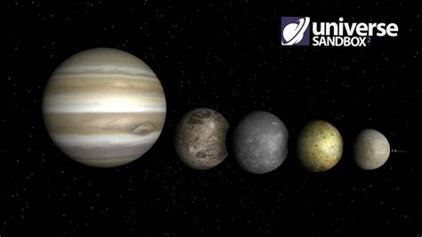 Jupiter System Textures Review Universe Sandbox ² Youtube