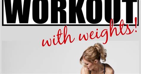 500 Calorie Tabata Workout With Dumbbells From Tone And