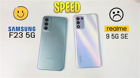 Samsung Galaxy F23 5g Vs Realme 9 5g Se Chaunk Jao Ge Speed Test Sd 750g Vs Sd 778g Youtube