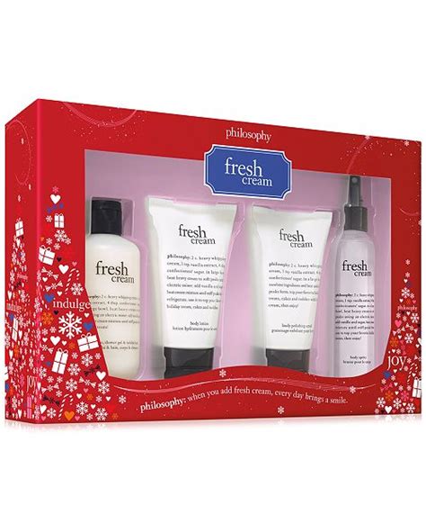 philosophy 4-Pc. Fresh Cream Gift Set & Reviews - Skin Care - Beauty - Macy's