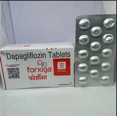 Forxiga Mg Dapagliflozin Tablet X Tablets Treatment Type Ii