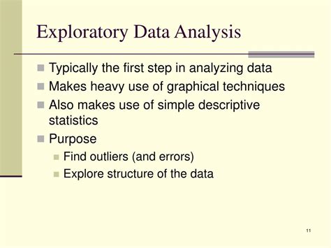 Ppt Data Preparation Part 1 Exploratory Data Analysis And Data