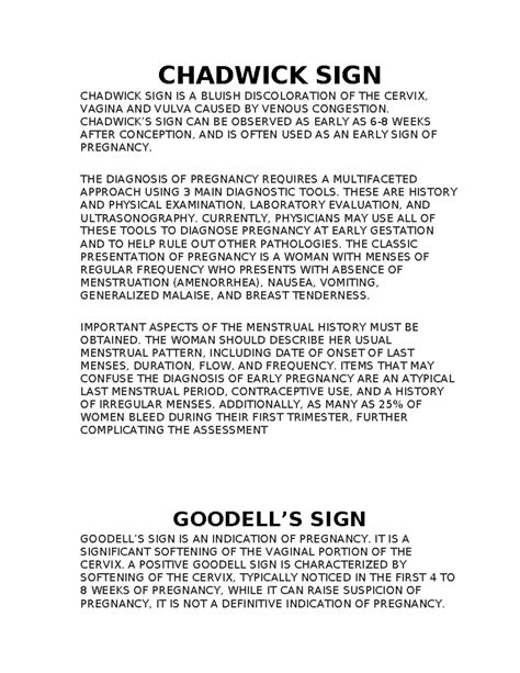 11. Chadwick SIGN - lecture - CHADWICK SIGN CHADWICK SIGN IS A BLUISH ...