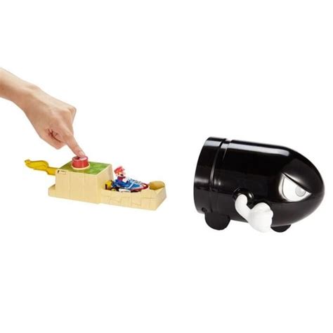Jual MATTEL HOT WHEELS MARIO KART BULLET BILL PLAYSET GKY Shopee