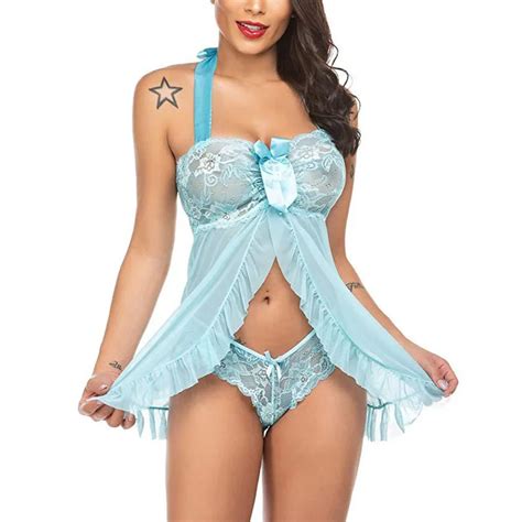 Sexy Babydoll Nighties Sets Chemise Babydoll Panty Babydoll Women Sexy Hot Women Aliexpress