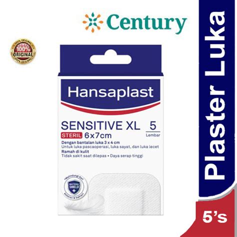 Jual Hansaplast Sensitive Xl 5`s Plaster Luka P3k Jakarta Pusat