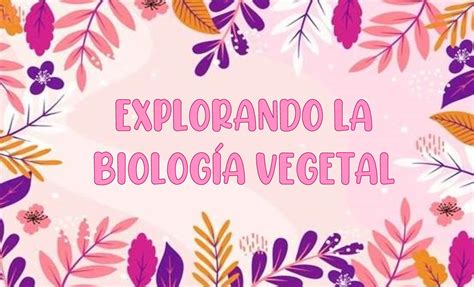 Calaméo Cartilla Final Explorando La Biología Vegetal