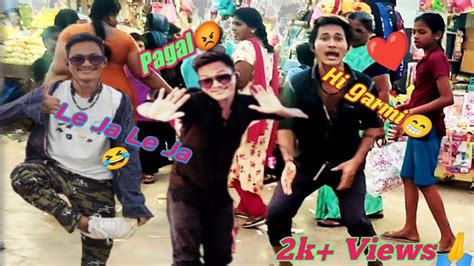 Hai Garmi🔥dance In Public 😂and Dhoom Machale Dance In Public 😂 Epic Reaction🔥