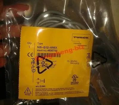 DHL EMS 5 Sests 1PC New TURCK Photo Electric Sensor NI5 G12 AN6X