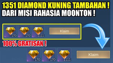 CARA DAPAT 1351 PROMO DIAMOND TAMBAHAN GRATIS BOCORAN MISI DIAMOND