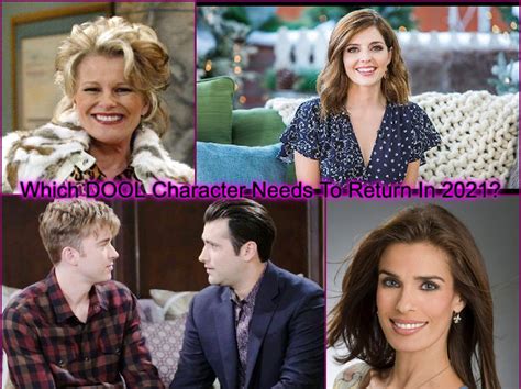 Days Of Our Lives Spoilers: Which DOOL Character Needs To Return In ...