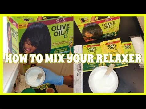 Como Aplicar Olive Oil Hair Relaxer Medtuacth