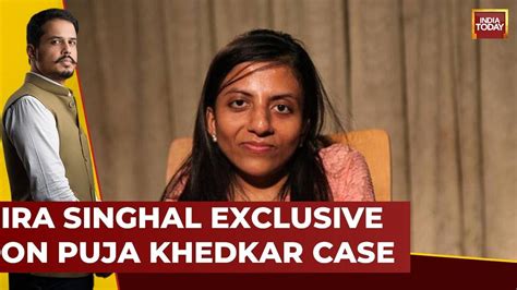 Ira Singhal Ias Officer Talks Exclusively With India Today Over Puja