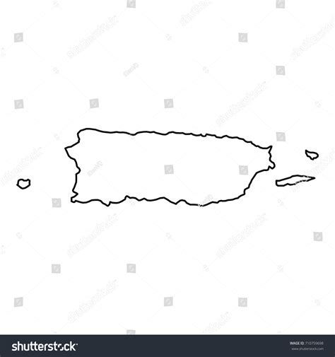 2,002 Puerto rico outline Images, Stock Photos & Vectors | Shutterstock