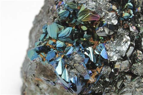 2.2" Lustrous, Iridescent Hematite Crystal Cluster - Italy (#207083) For Sale - FossilEra.com