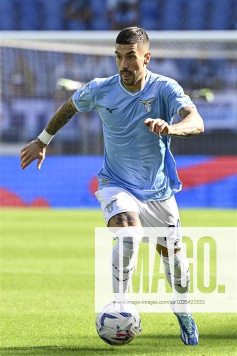 Mattia Zaccagni Of Ss Lazio In Action During The Serie A Football Match