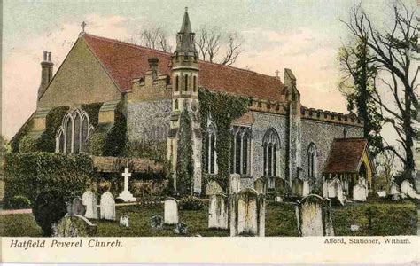 HATFIELD PEVEREL CHURCH, ESSEX - Millston Postcards