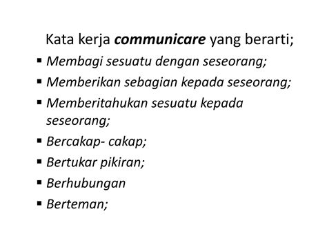 Pengertian Komunikasi Ppt