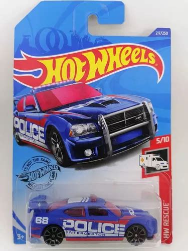 Hot Wheels Dodge Charger Drift Patrulla Azul Meses Sin Intereses