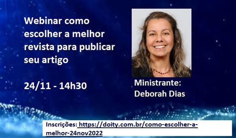 Slides Do Webinar Como Escolher A Melhor Revista Para Publicar Seu