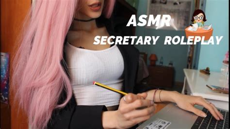 Asmr Doctors Secretary Roleplay Typing And Writing Sounds Soft Spoken