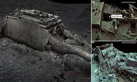 Titanic: Full-sized scans show shipwreck like never before | Daily Mail ...