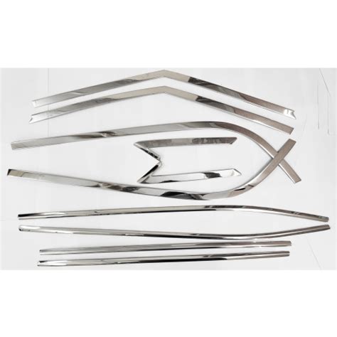 Hyundai Creta Full Window Chrome Moulding Garnish Trims Set Of