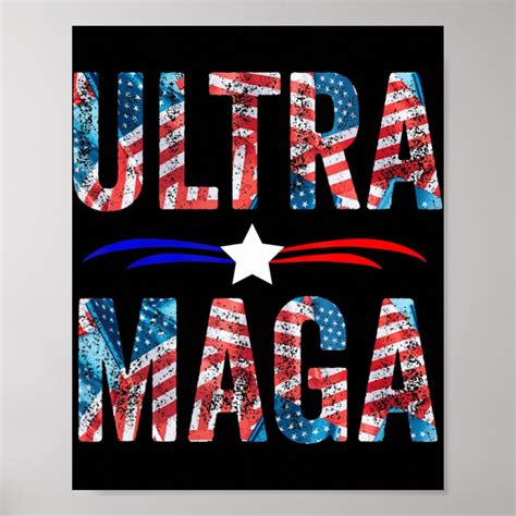 Joe Biden Ultra Maga Poster Zazzle