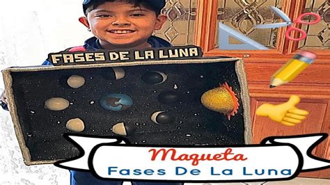 Fases De La Luna Maqueta Youtube