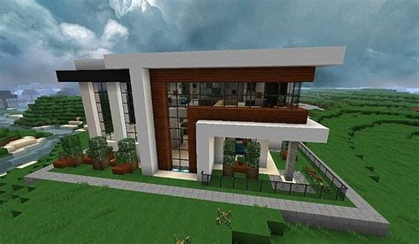 Modern House Minecraft Project