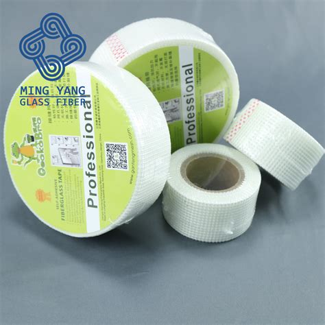 High Viscosity Self Adhesive Acrylic Fiberglass Mesh Scrim Tape Drywall