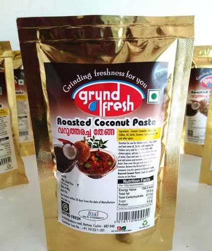 Roasted Coconut Paste At Best Price In Ernakulam Kerala Gryndfresh Pvt Ltd