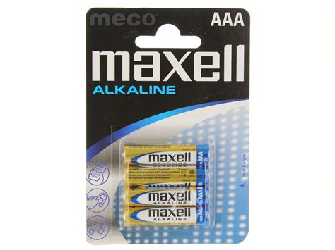 Baterie Alcalina Maxell Lr Buc Mertecom Ro