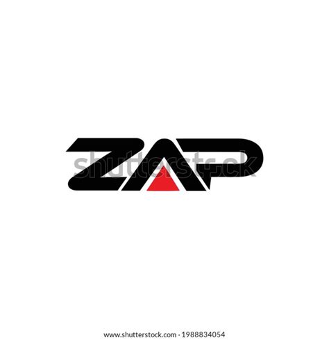 Zap Letter Logo Design Vector Stock Vector (Royalty Free) 1988834054
