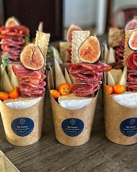 Charcuterie Prosecco Bar On Instagram Each Fig Honey Charcuterie Cup