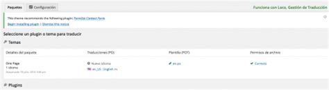 Traducir Temas Y Plugins WordPress Con Loco Translate Dinapyme