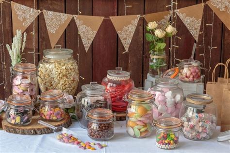 Dessert Table Display Is A Must Have At Your Modern Home Wedding