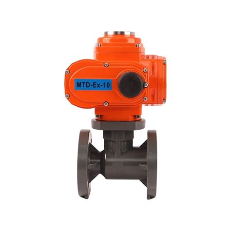 Motorized Control Wate Flow Actuated Valves Electric Actuator Upvc 2