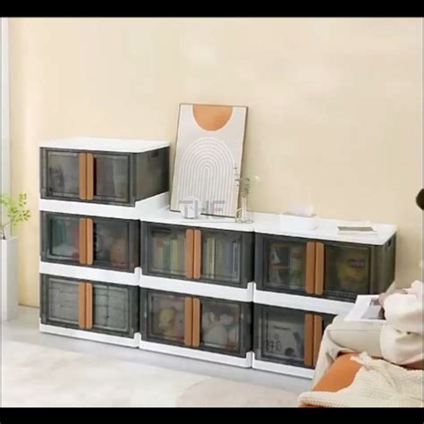 The L L Multipurpose Double Sided Opening Storage Cabinet Foldable