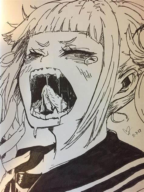 Himiko Toga From My Hero Academia Anime By Clarkrankins On Deviantart