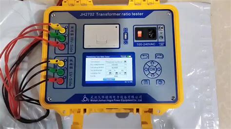 Portable Three Phase Ttr Transformer Pt Ct Dc Resistance Turns Turn Ratio Tester Test Kit Meter